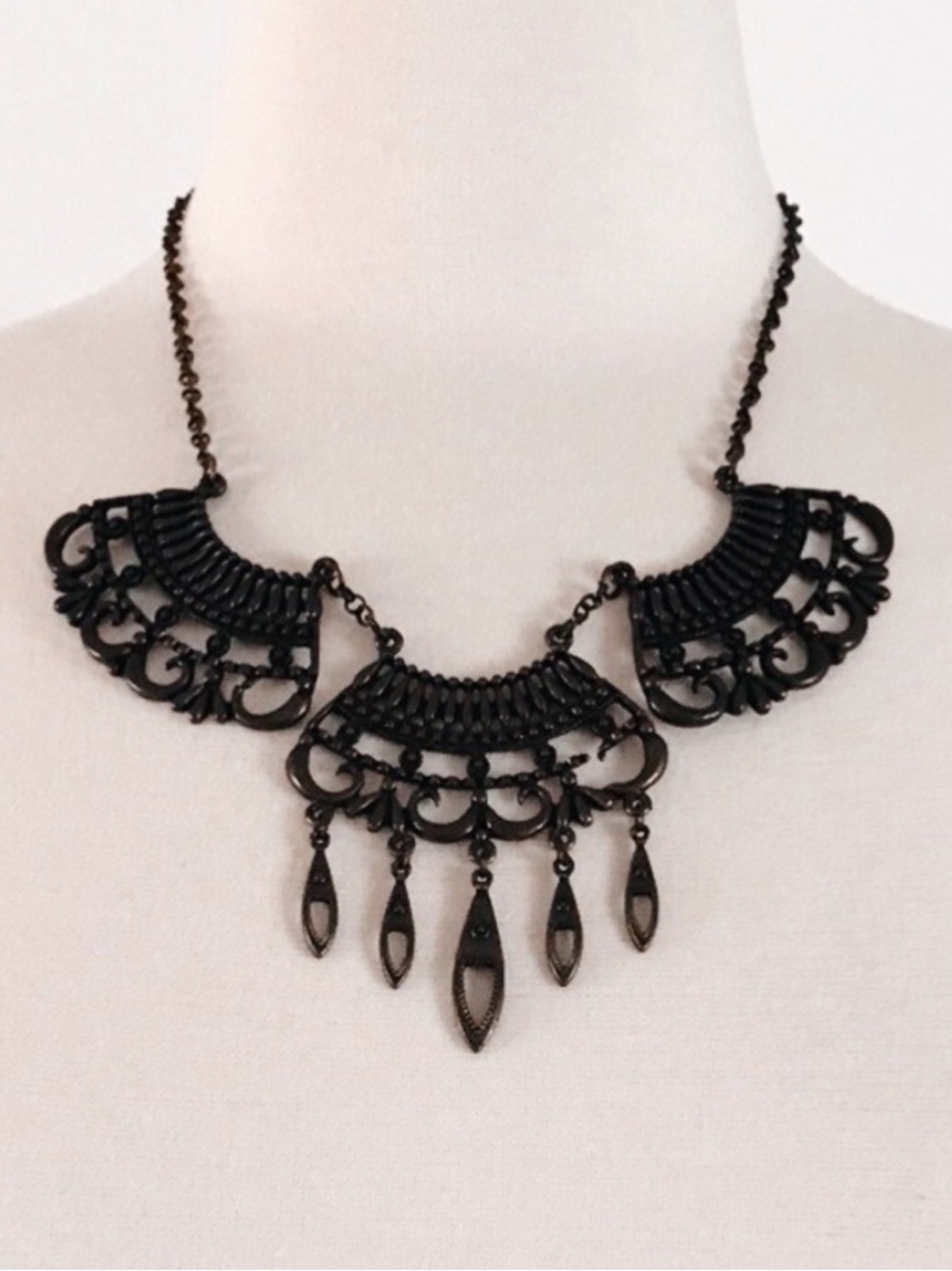 World Market Bib Statement Necklace